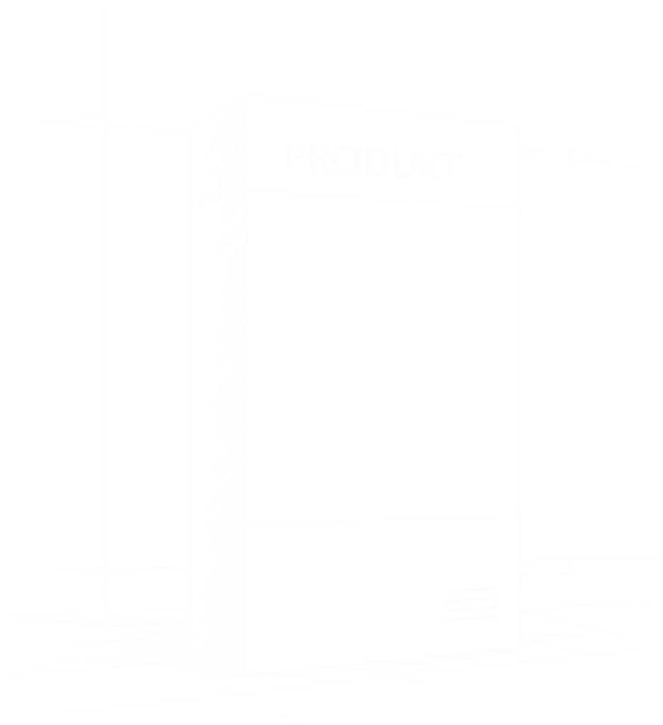 Illustration eines Produkts als Symbol für Markenworkshop und Produktpositionierung.
